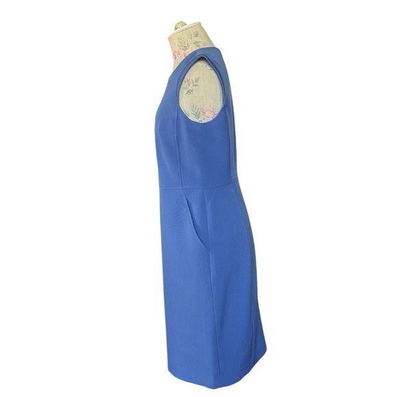 Anne Klein Stretch Sheath Dress Blue – Size 2 - Picture 2 of 10